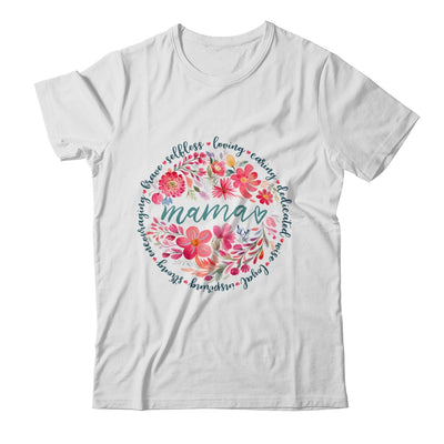 Floral Mama Mothers Day Gardener Cute Mama Flowers Shirt & Tank Top | siriusteestore