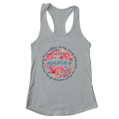 Floral Mama Mothers Day Gardener Cute Mama Flowers Shirt & Tank Top | siriusteestore