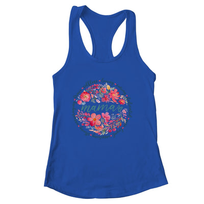 Floral Mama Mothers Day Gardener Cute Mama Flowers Shirt & Tank Top | siriusteestore