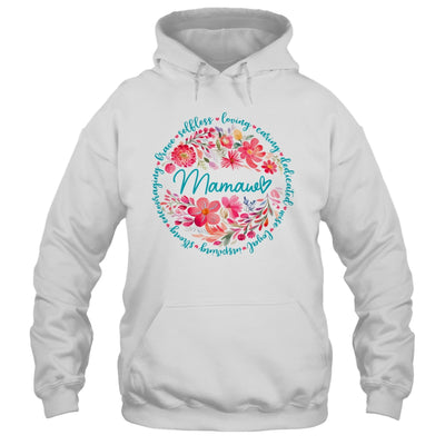 Floral Mamaw Mothers Day Gardener Cute Wildflowers Women Shirt & Tank Top | siriusteestore