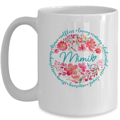 Floral Mimi Mothers Day Gardener Cute Wildflowers Women Mug | siriusteestore