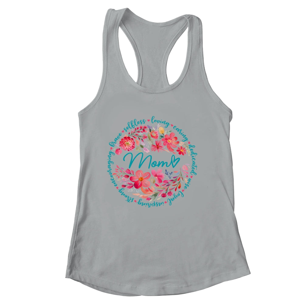 Floral Mom Mothers Day Gardener Cute Wildflowers Women Shirt & Tank Top | siriusteestore
