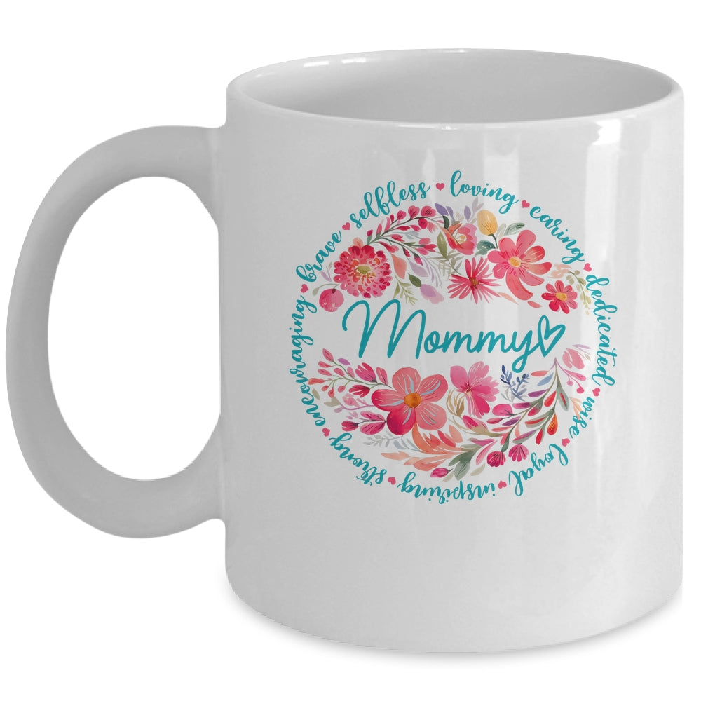 Floral Mommy Mothers Day Gardener Cute Wildflowers Women Mug | siriusteestore