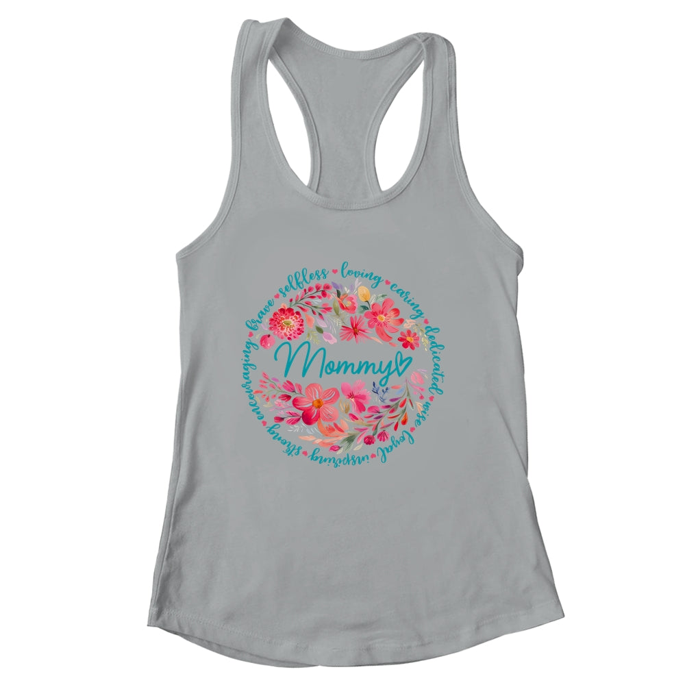 Floral Mommy Mothers Day Gardener Cute Wildflowers Women Shirt & Tank Top | siriusteestore