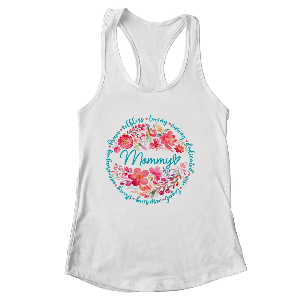 Floral Mommy Mothers Day Gardener Cute Wildflowers Women Shirt & Tank Top | siriusteestore