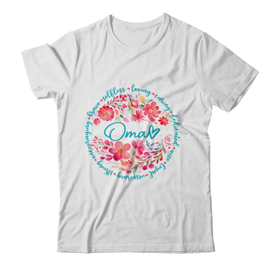 Floral Oma Mothers Day Gardener Cute Wildflowers Women Shirt & Tank Top | siriusteestore