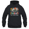 Floral Speech Therapy Your Words Matter Language Pathologist Shirt & Hoodie | siriusteestore