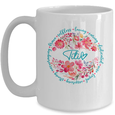 Floral Titi Mothers Day Gardener Cute Wildflowers Women Mug | siriusteestore