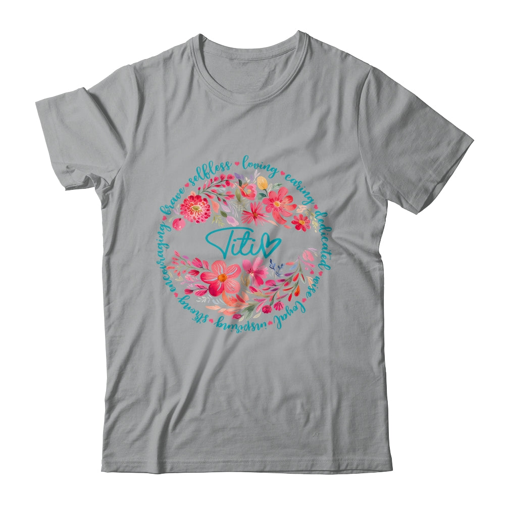 Floral Titi Mothers Day Gardener Cute Wildflowers Women Shirt & Tank Top | siriusteestore