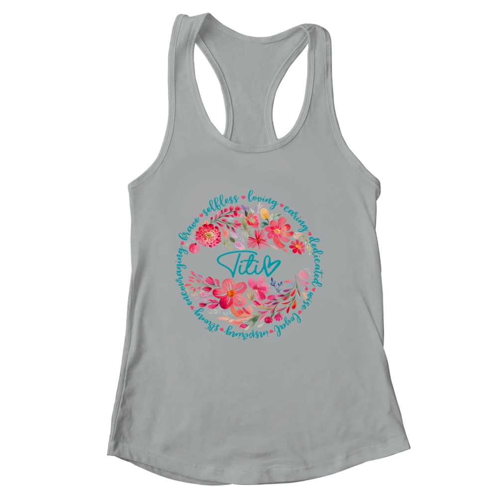 Floral Titi Mothers Day Gardener Cute Wildflowers Women Shirt & Tank Top | siriusteestore