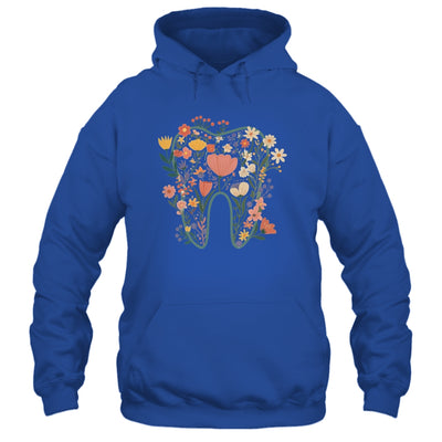 Floral Tooth Boho Flower Dental Student Dental Assistant Shirt & Tank Top | siriusteestore