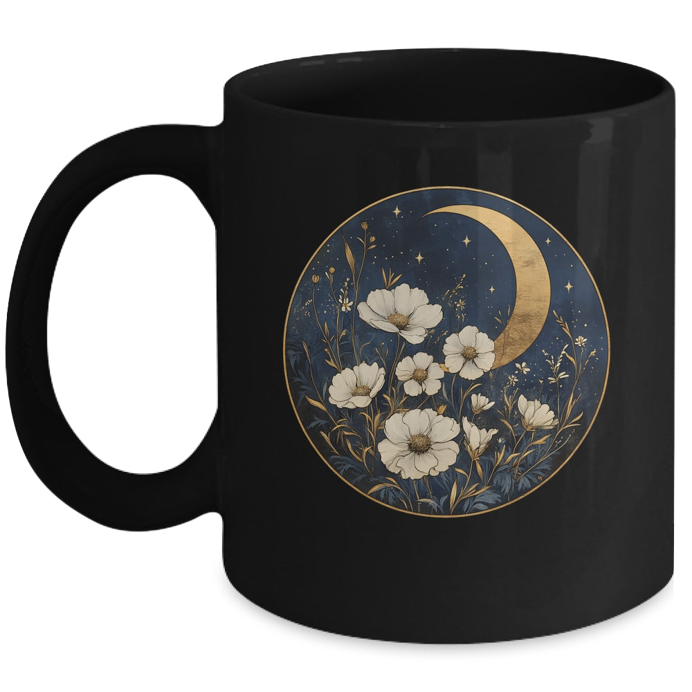 Floral Wildflower Vintage Graphic Spring Cottagecore Summer Mug | siriusteestore