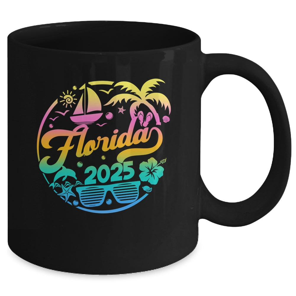 Florida 2025 Family Vacation Beach Matching Group Mug | siriusteestore