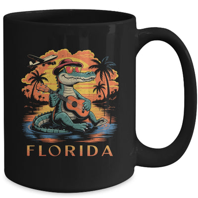 Florida Beach Vacation Summer Cool Alligator Cute Alligator Mug | siriusteestore