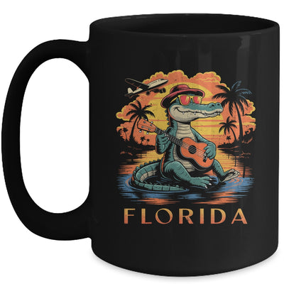 Florida Beach Vacation Summer Cool Alligator Cute Alligator Mug | siriusteestore