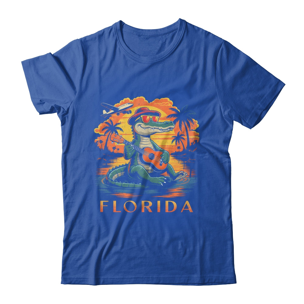 Florida Beach Vacation Summer Cool Alligator Cute Alligator Shirt & Tank Top | siriusteestore