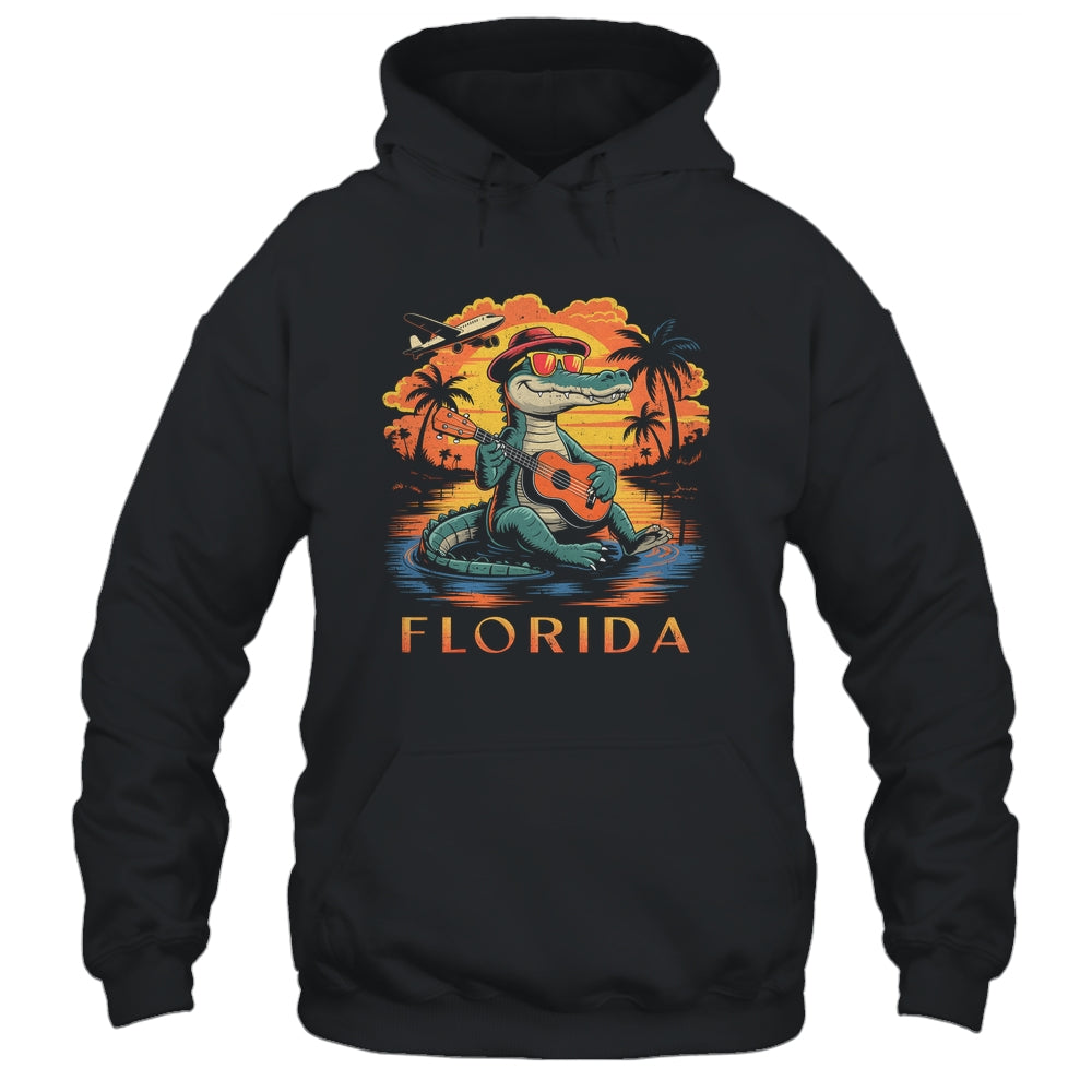 Florida Beach Vacation Summer Cool Alligator Cute Alligator Shirt & Tank Top | siriusteestore