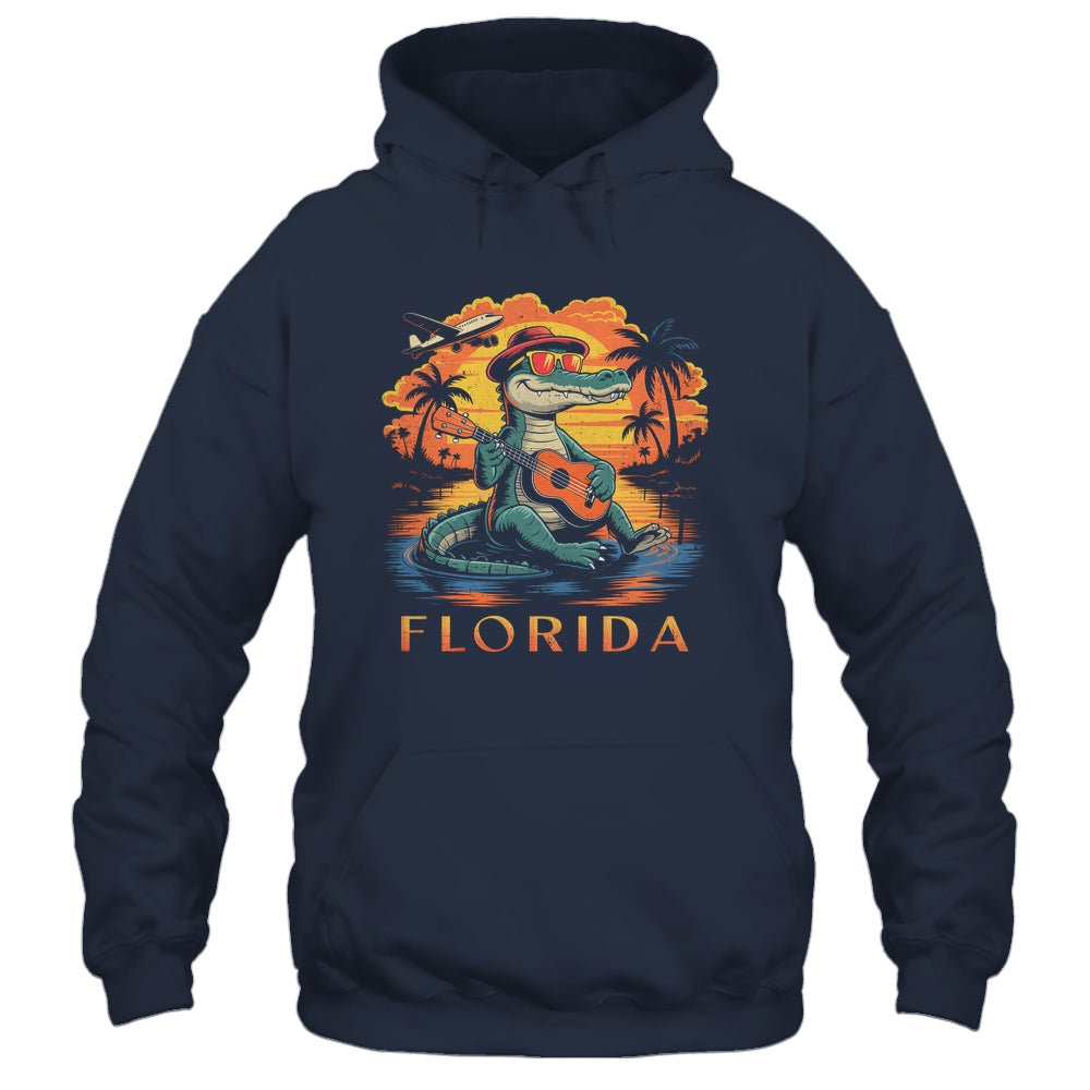 Florida Beach Vacation Summer Cool Alligator Cute Alligator Shirt & Tank Top | siriusteestore