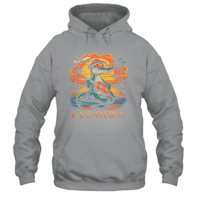 Florida Beach Vacation Summer Cool Alligator Cute Alligator Shirt & Tank Top | siriusteestore