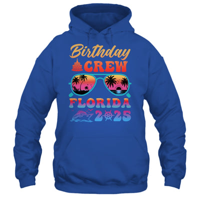 Florida Birthday Crew Vacation Cruise 2025 Summer Trip Group Shirt & Tank Top | siriusteestore
