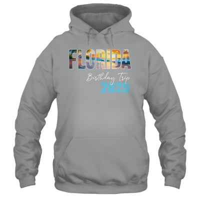 Florida Birthday Trip 2025 Vacation Party Crew Cruise Shirt & Tank Top | siriusteestore