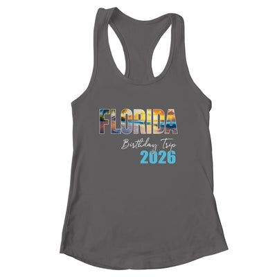 Florida Birthday Trip 2026 Vacation Party Crew Cruise Shirt & Tank Top | siriusteestore