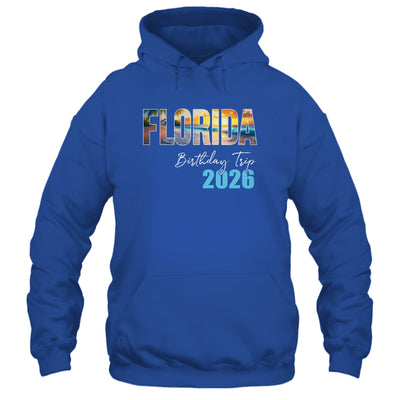Florida Birthday Trip 2026 Vacation Party Crew Cruise Shirt & Tank Top | siriusteestore