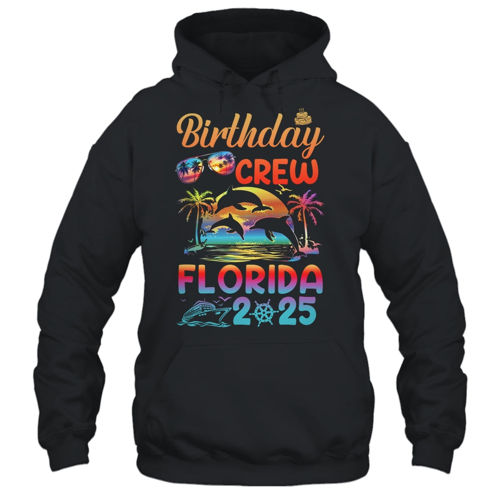 Florida Birthday Trip Vacation 2025 Matching Group Shirt & Tank Top | siriusteestore