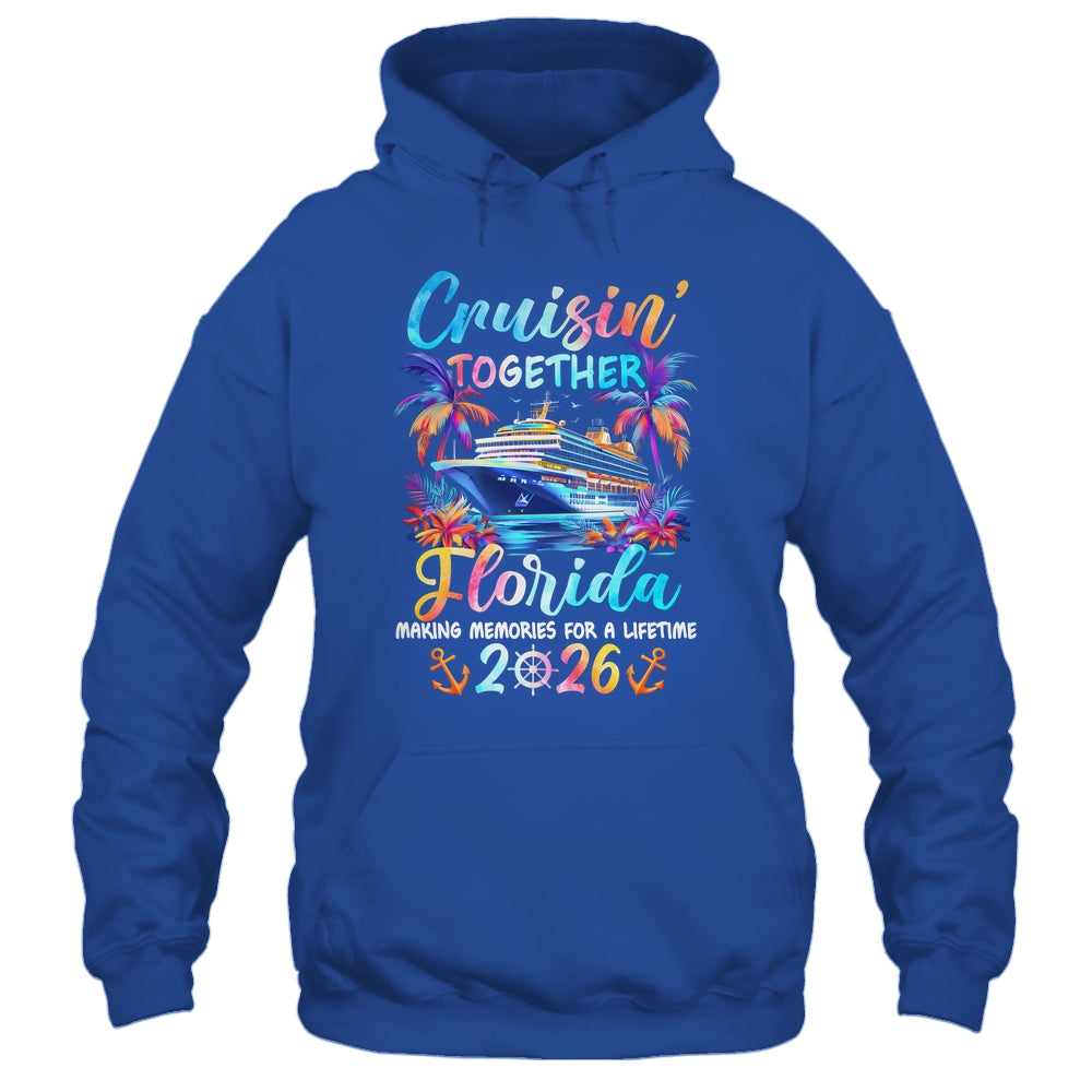 Florida Cruise 2026 Family Cruisin' Vacation Together Shirt & Tank Top | siriusteestore