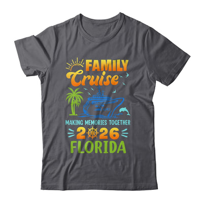 Florida Cruise 2026 Family Friends Group Vacation Matching Shirt & Tank Top | siriusteestore