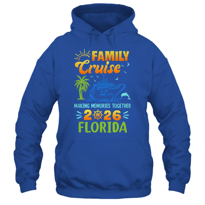 Florida Cruise 2026 Family Friends Group Vacation Matching Shirt & Tank Top | siriusteestore
