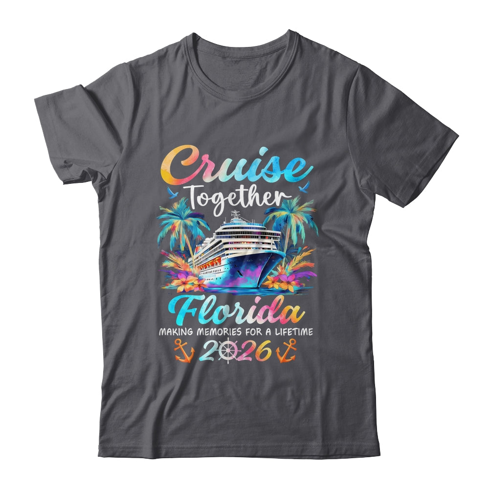 Florida Cruise 2026 Family Vacation Cruisin’ Together Shirt & Tank Top | siriusteestore