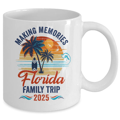 Florida Family Vacation 2025 Making Memories Together Trip Mug | siriusteestore