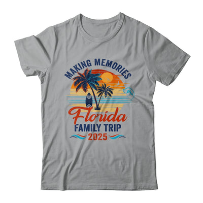 Florida Family Vacation 2025 Making Memories Together Trip Shirt & Tank Top | siriusteestore