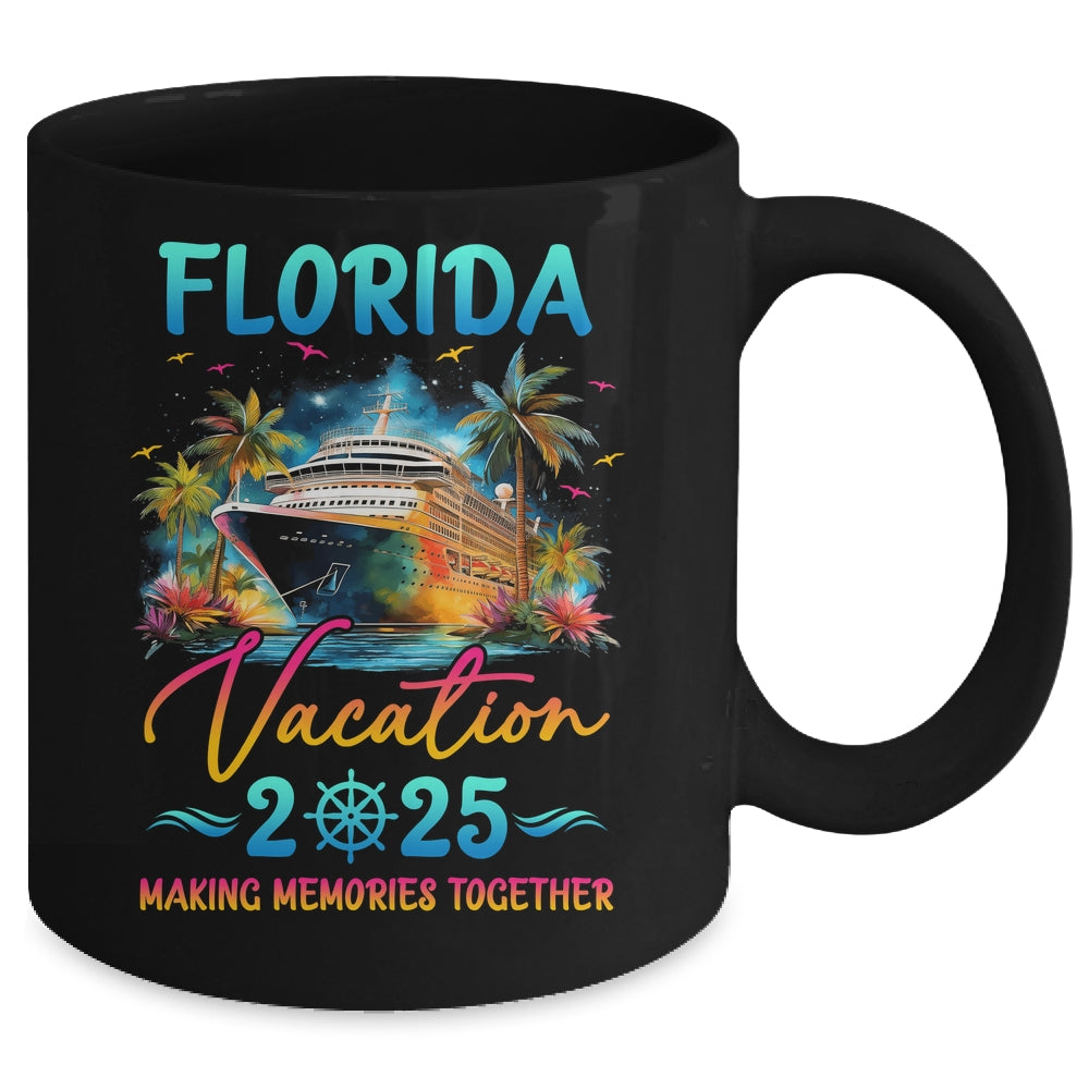 Florida Family Vacation 2025 Matching Group Summer Mug | siriusteestore