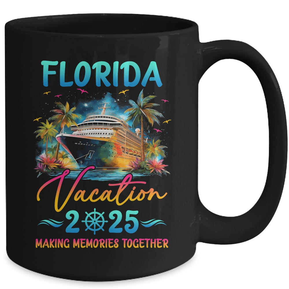Florida Family Vacation 2025 Matching Group Summer Mug | siriusteestore