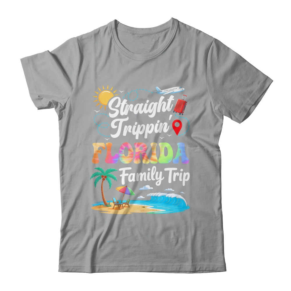 Florida Family Vacation 2025 Straight Trippin Trip Shirt & Tank Top | siriusteestore