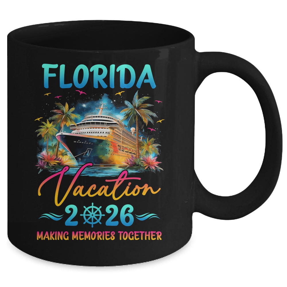 Florida Family Vacation 2026 Matching Group Summer Mug | siriusteestore