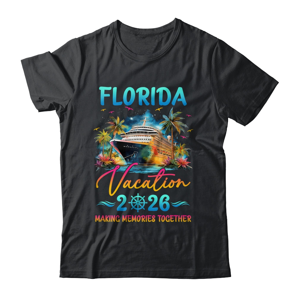 Florida Family Vacation 2026 Matching Group Summer Shirt & Tank Top | siriusteestore