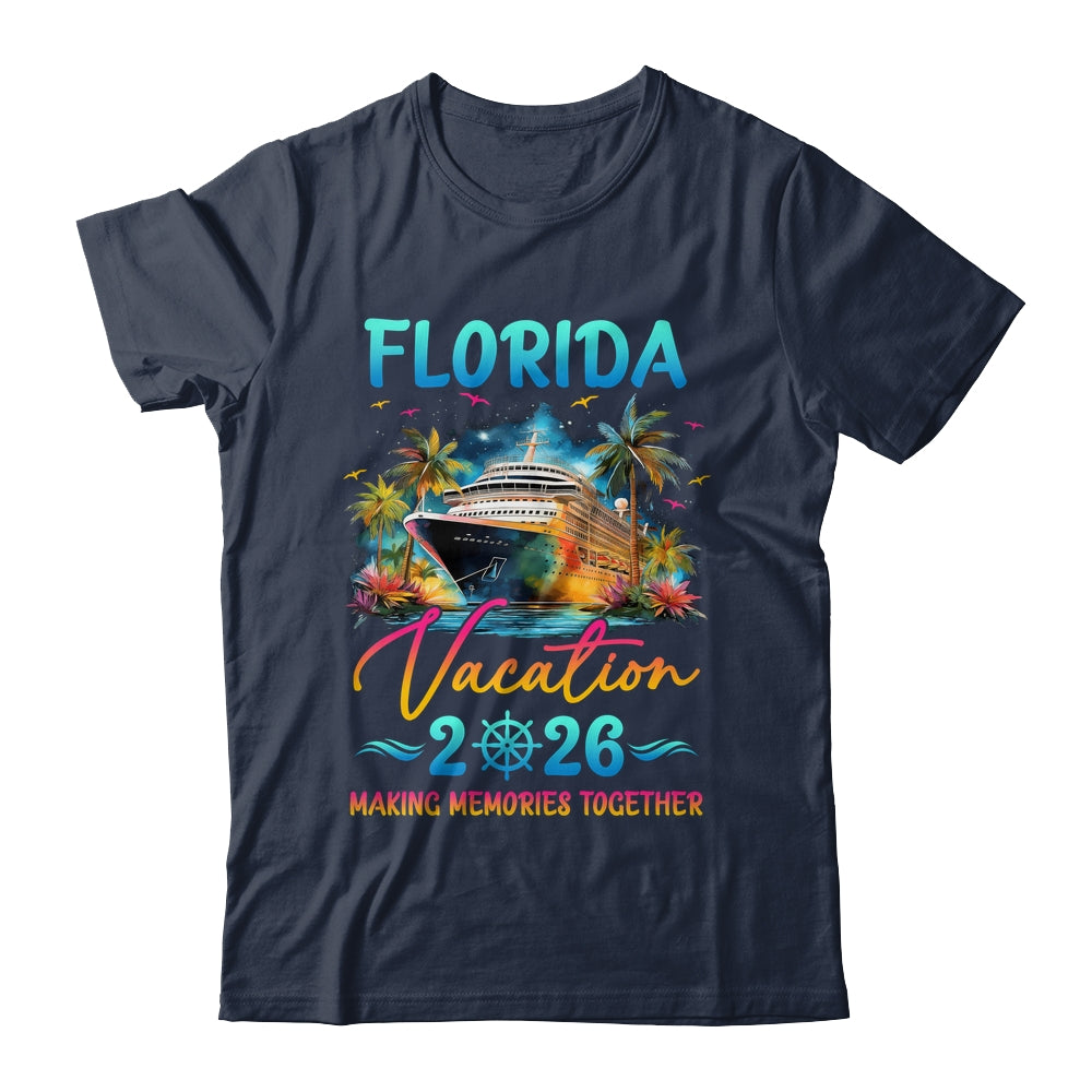 Florida Family Vacation 2026 Matching Group Summer Shirt & Tank Top | siriusteestore