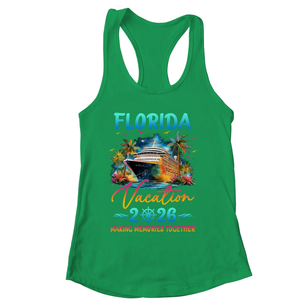 Florida Family Vacation 2026 Matching Group Summer Shirt & Tank Top | siriusteestore