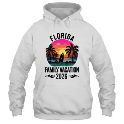Florida Family Vacation 2026 Matching Outfits Beach Summer Shirt & Tank Top | siriusteestore