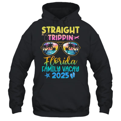 Florida Family Vacay Vacation 2025 Straight Trippin Shirt & Tank Top | siriusteestore