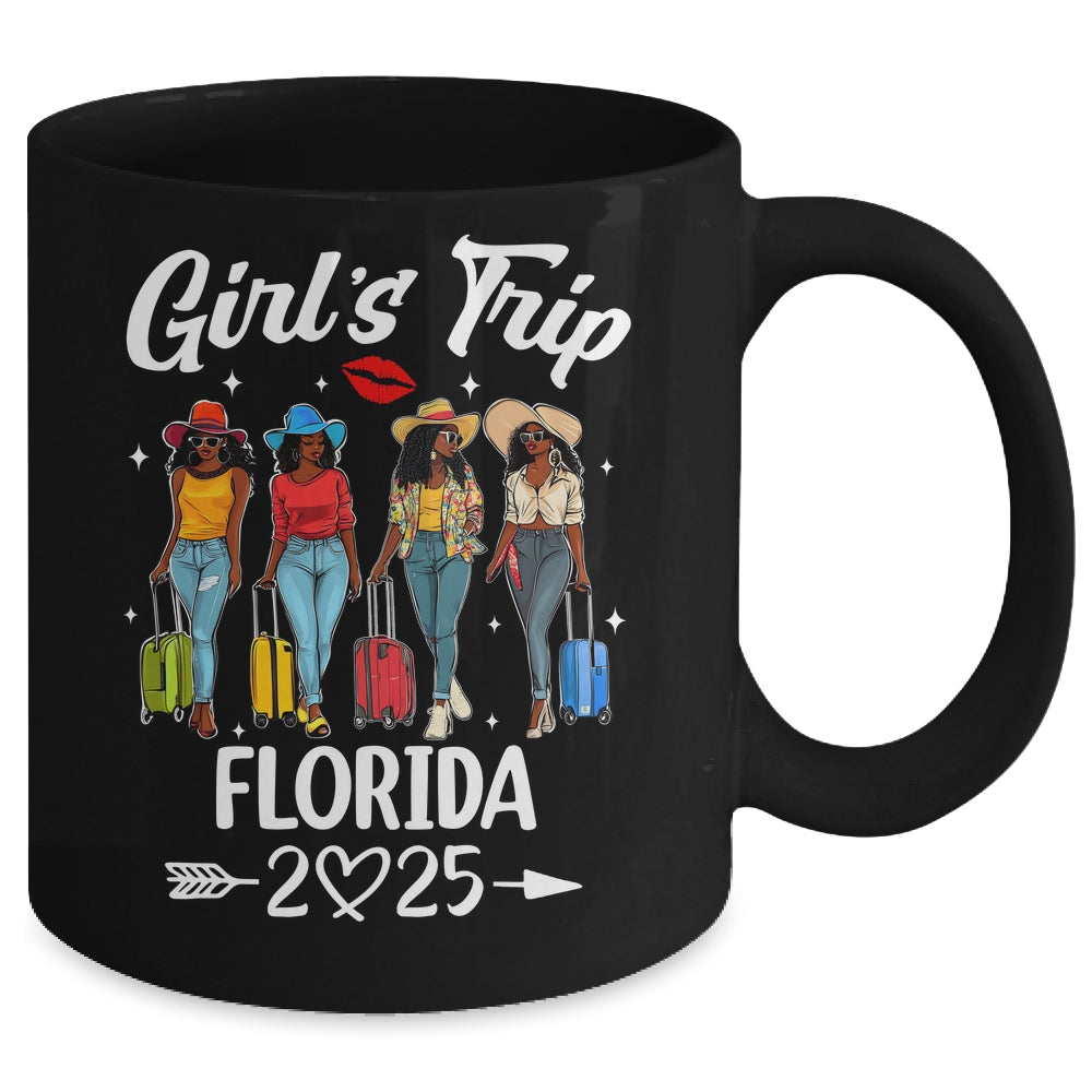 Florida Girls Trip 2025 Birthday Squad Women Vacation Mug | siriusteestore