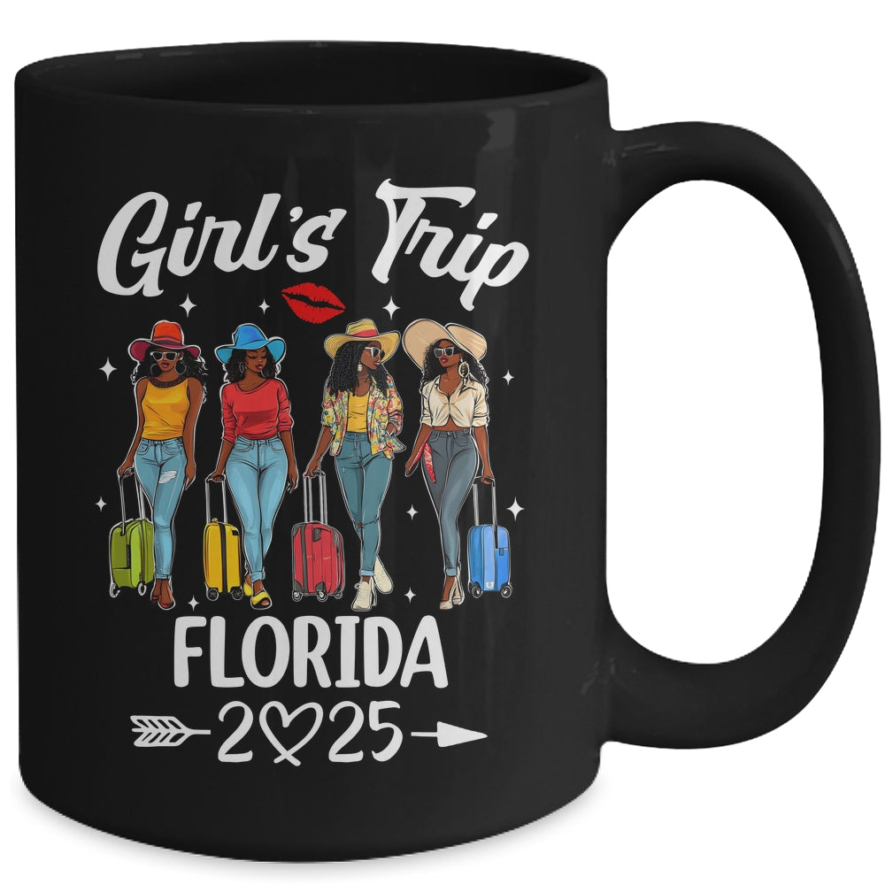 Florida Girls Trip 2025 Birthday Squad Women Vacation Mug | siriusteestore