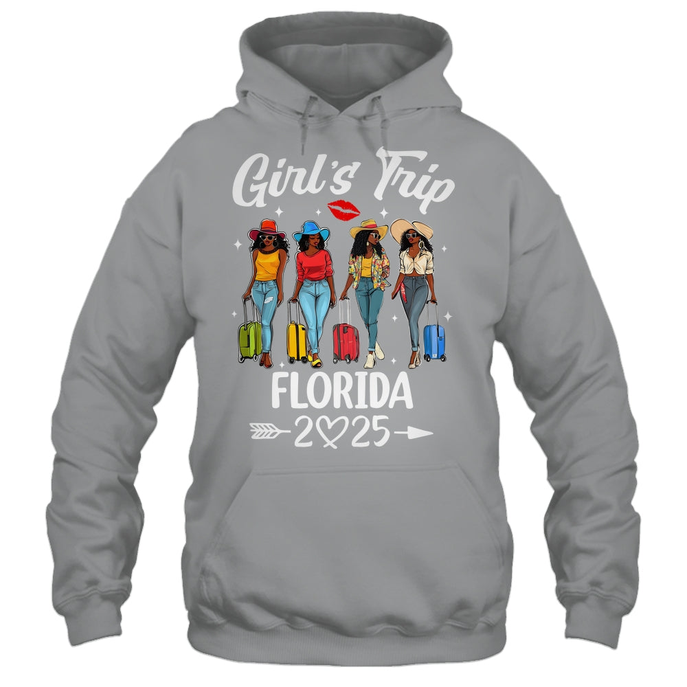 Florida Girls Trip 2025 Birthday Squad Women Vacation Shirt & Tank Top | siriusteestore