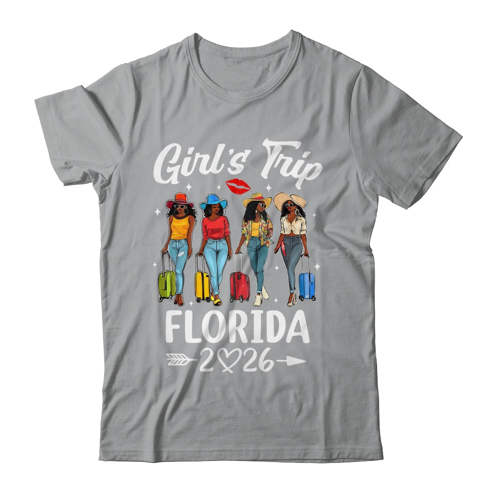 Florida Girls Trip 2026 Birthday Squad Women Vacation Shirt & Tank Top | siriusteestore