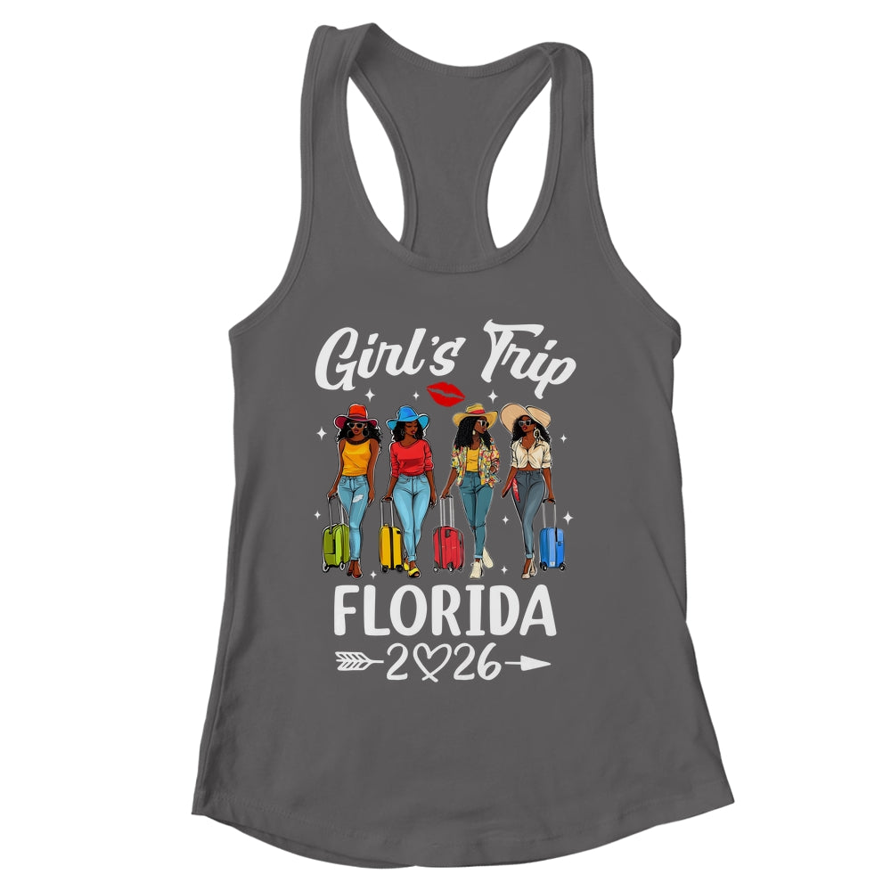 Florida Girls Trip 2026 Birthday Squad Women Vacation Shirt & Tank Top | siriusteestore