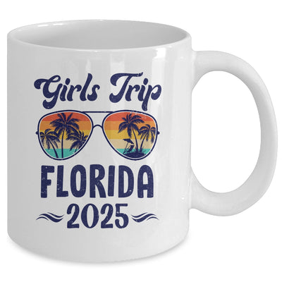 Florida Girls Trip Beach Vacation 2025 Matching Group Mug | siriusteestore