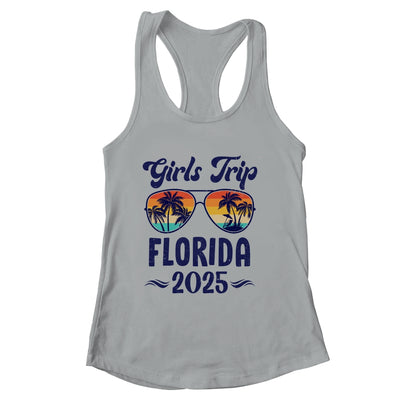 Florida Girls Trip Beach Vacation 2025 Matching Group Shirt & Tank Top | siriusteestore